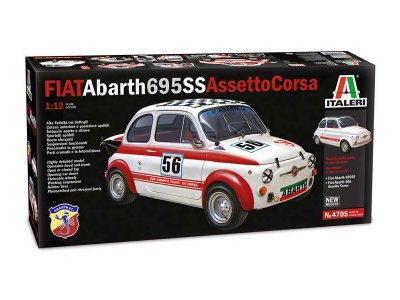 Italeri Fiat Abarth 695SS/Assetto Corsa (1:12)