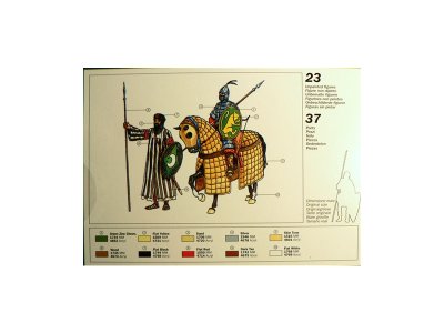Italeri figurky - SARACENS WARRIOS (XIth CENTURY) (1:72)
