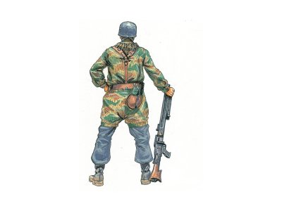 Italeri figurky - WWII - GERMAN PARATROOPERS (1:72)