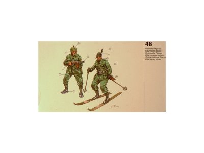 Italeri figurky - WWII - ITALIAN "ALPINI" (1:72)