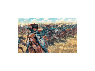 Italeri figurky - NAPOLEONIC WARS - FRENCH LIGHT CAVALRY (1:72)