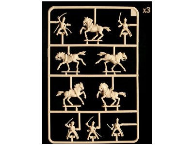 Italeri figurky - NAPOLEONIC WARS - FRENCH LIGHT CAVALRY (1:72)