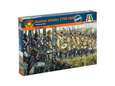Italeri figurky - AUSTRIAN INFANTRY 1798-1805 (NAP.WARS) (1:72)
