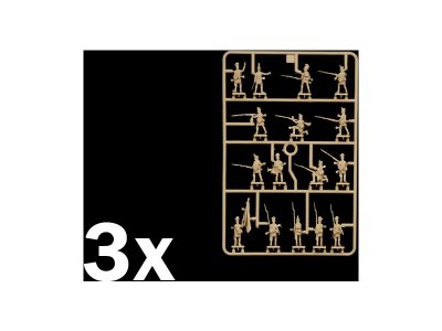 Italeri figurky - AUSTRIAN INFANTRY 1798-1805 (NAP.WARS) (1:72)