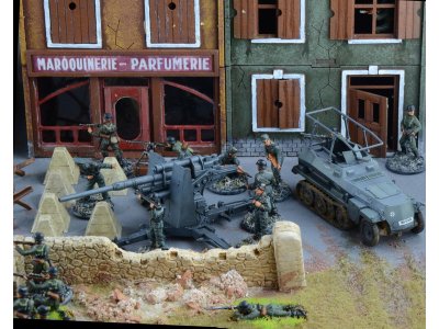 Italeri diorama bitva o Arras 1940 - Rommelův útok (1:72)