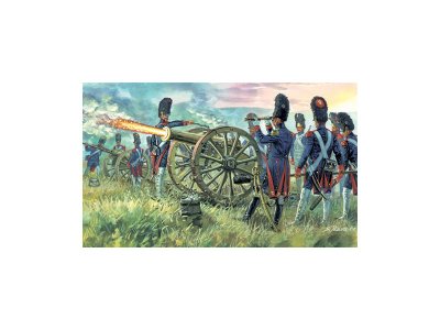 Italeri figurky - FRENCH IMPERIAL GUARD ARTILLERY (NAP. WARS) (1:72)