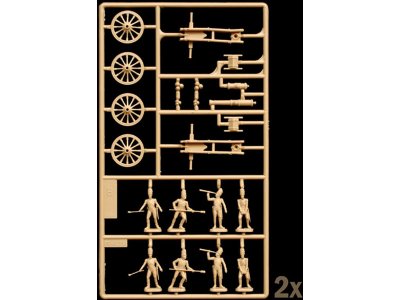 Italeri figurky - FRENCH IMPERIAL GUARD ARTILLERY (NAP. WARS) (1:72)