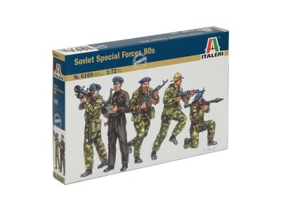 Italeri figurky - Soviet Special Forces "SPETSNAZ" (1980s) (1:72)