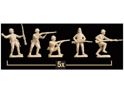 Italeri figurky - WWII JAPANASE INFANTRY (1:72)