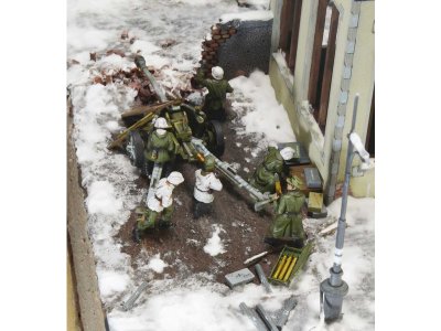 Italeri diorama obležení Stalingradu 1942 (1:72)