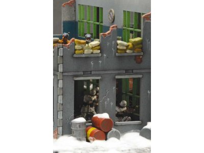 Italeri diorama obležení Stalingradu 1942 (1:72)