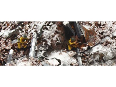 Italeri diorama obležení Stalingradu 1942 (1:72)