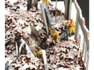 Italeri diorama obležení Stalingradu 1942 (1:72)