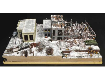 Italeri diorama obležení Stalingradu 1942 (1:72)