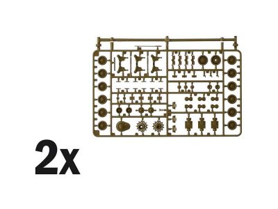 Italeri M4A3E8 Sherman Korean War (1:35)