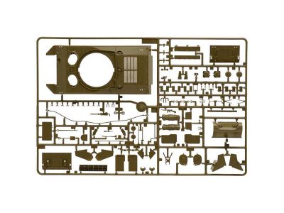 Italeri M4A3E8 Sherman Korean War (1:35)