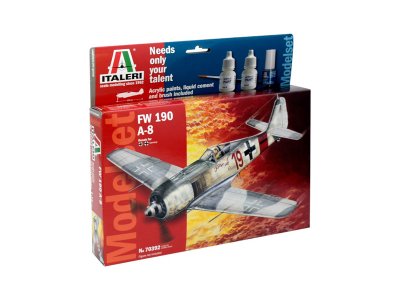 Italeri Model Set Fw 190 A-8 / F-8 (1:72)