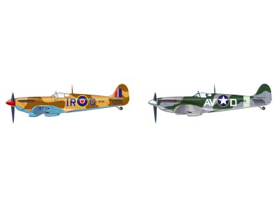 Italeri Supermarine Spitfire Mk. Vb. (1:72) (sada)