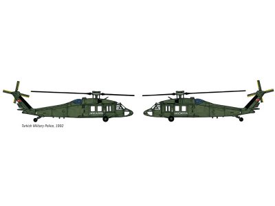 Italeri Model Set UH 60 Desert Hawk (1:72)
