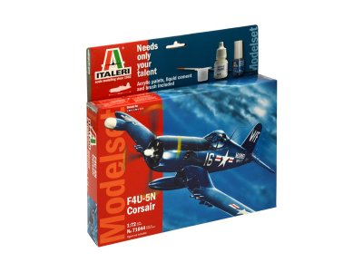 Italeri Model Set F4U-5N Corsair (1:72)