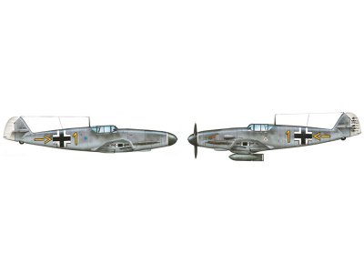 Italeri Model Set BF-109F (1:72)