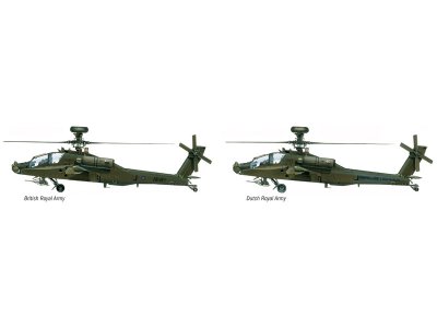 Italeri Model Set AH-64D Apache Longbow (1:72)