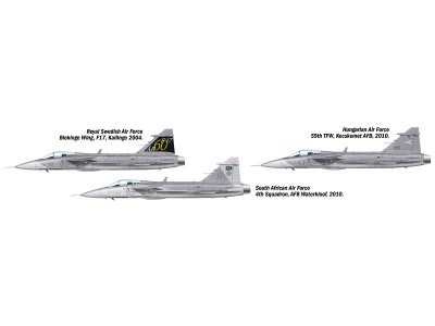 Italeri Saab JAS-39 Gripen (1:72) (sada)