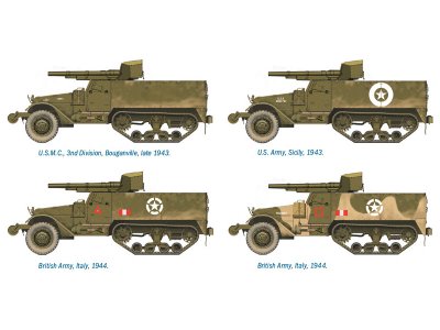 Italeri Easy Kit - M3 75mm HALF TRACK (1:72)
