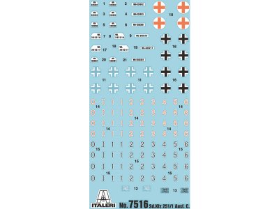 Italeri Easy Kit Hanomag SdKfz 251/1 Ausf.C (1:72)