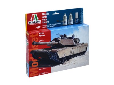 Italeri Model Set M1 Abrams (1:72)