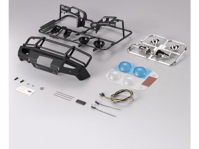 Killerbody černý nárazník 1:10 s LED