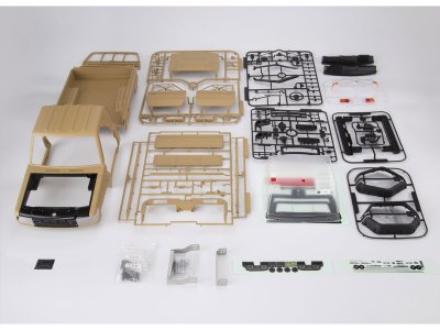 Killerbody karosérie 1:10 Toyota Land Cruiser 70 písková (Traxxas TRX-4)