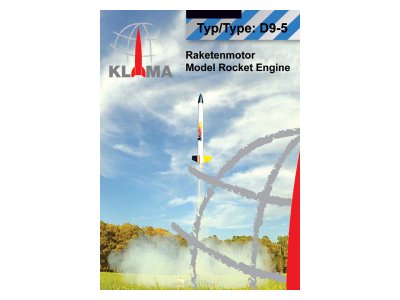 Klima raketový motor D9-5 EL (6ks)