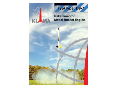 Klima raketový motor D9-7 EL (6ks)