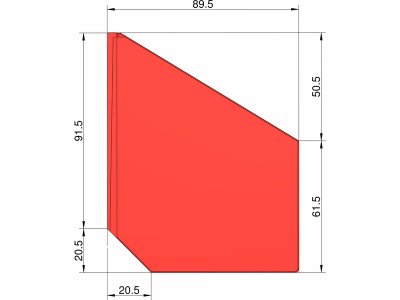 Klima Stabilizátor typ šipka červený