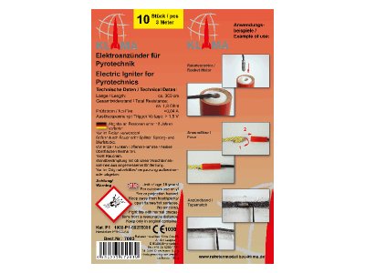 Klima Elektrický palník extra dlouhý (10ks)