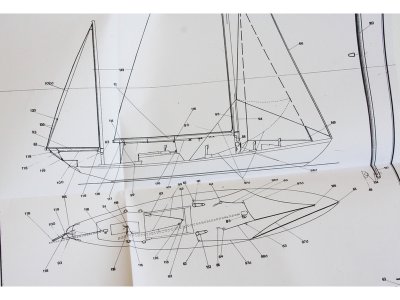 COREL Corsaro II plachetnice 1:24 kit