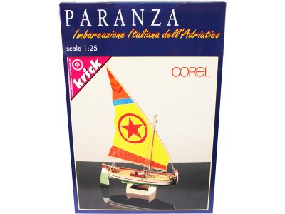 COREL Paranza rybářská loď 1:25 kit