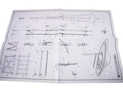 COREL Drachen Monotype Regatta 1:25 kit