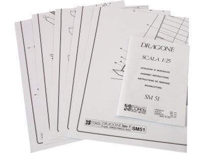 COREL Drachen Monotype Regatta 1:25 kit