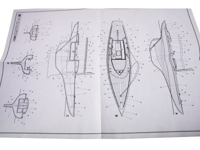 COREL Drachen Monotype Regatta 1:25 kit