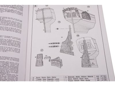 COREL Leida rybářská loď 1:64 kit