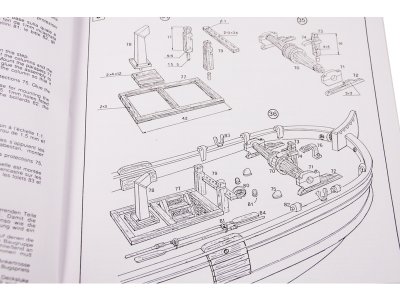 COREL Leida rybářská loď 1:64 kit