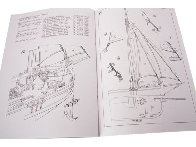 COREL Leida rybářská loď 1:64 kit