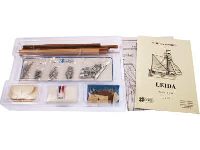 COREL Leida rybářská loď 1:64 kit