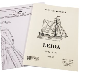 COREL Leida rybářská loď 1:64 kit