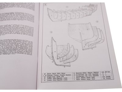 COREL Leida rybářská loď 1:64 kit