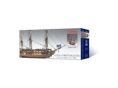 COREL H.M.S. Greyhound fregata 1720 1:100 kit