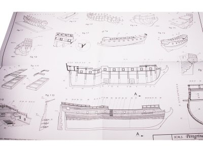 COREL H.M.S. Peregrine 1749 1:96 kit