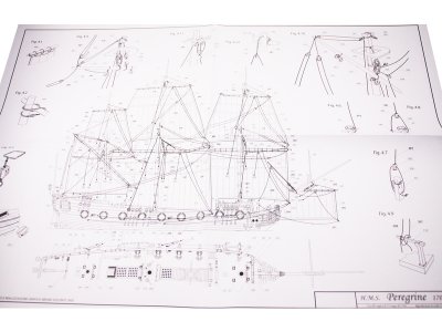 COREL H.M.S. Peregrine 1749 1:96 kit